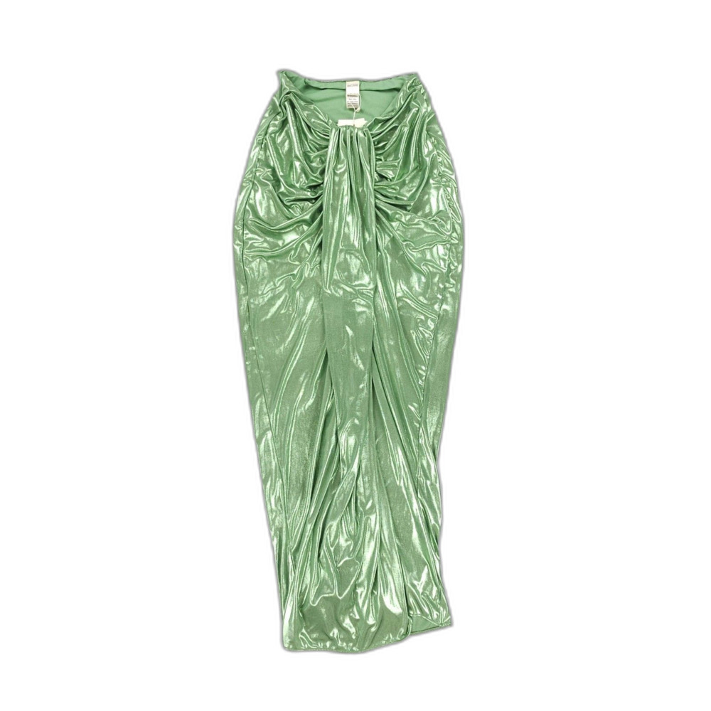 NWT BAOBAB Giselle Maxi Skirt Green Ethereal Resort Mermaid Tropical Boho Boho